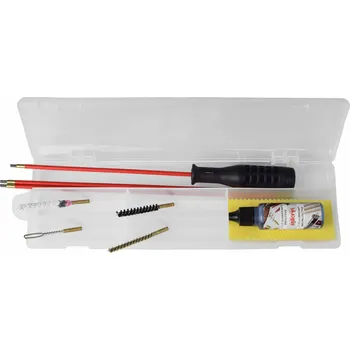 Čištění zbraně StilCrin Čistící sada na hlaveň Cal. 6mm/6,5mm/.243 s olejem - plastový box