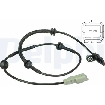 Přislušenství brzdového systému Snímač, počet otáček kol DELPHI SS20549