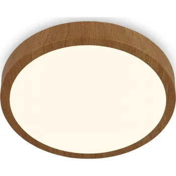 BRILONER LED přisazené svítidlo, pr. 38 cm, 24 W, 2900 lm, barva dřeva BRILO 3725-014