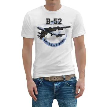 Chlapecké tričko Triko dětské Striker Letoun Boeing B-52 - bílé, 6-8 let