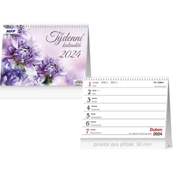 MFP Stolní kalendář 1061494 Týdenní 2024 Kalendář MFP Stolní kalendář 1061494 Týdenní 2024