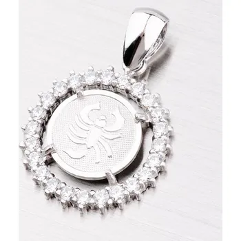 Přívěsek Dámský přívěsek stříbro 925 zirkony - Štír MPNZ5057ZSM-10