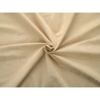 HEDVA ČESKÝ BROKÁT Odaska 150 PTK MONSTERA přírodní lněná