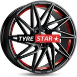 KESKIN WHEELS KT20 0,8x20 5x120 ET35 BLACK PAINTED RED INSIDE