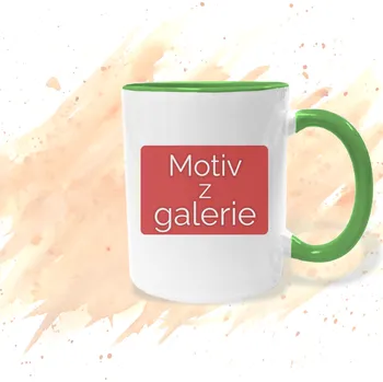 Hrnek - Vyberte si z galerie Barva: Zelená