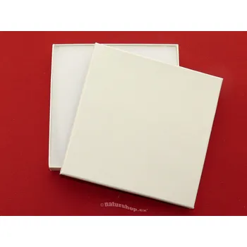 Dárková krabička Dárková krabička smetanová 14 x 14cm - velká