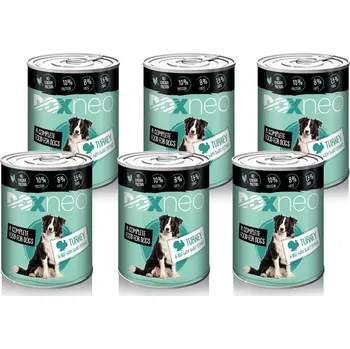 Krmivo pro psa Doxneo Turkey konzerva pro psy s krůtou 6x400g