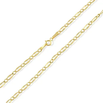 Řetízek Lillian Vassago Celozlatý řetízek Figaro LLV31-GCH021Y Barva zlata: Žlutá, Délka řetízku: 50 cm