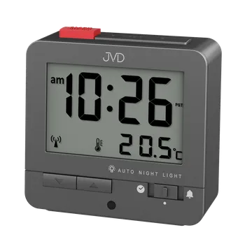 Budík JVD Digitální rádiem řízený budík JVD RB9401.2 (Rádiem řízený čas z Frankfurtu n. M. (RCC))