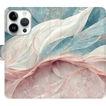 Pouzdro na mobilní telefon Flipové pouzdro iSaprio - Old Leaves 03 - iPhone 15 Pro