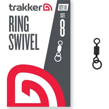 Trakker Obratlík Ring Swivel vel. 8, 10ks