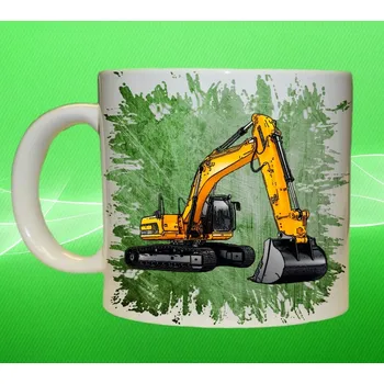 hrnek s bagrem JCB JS290 III 450ml