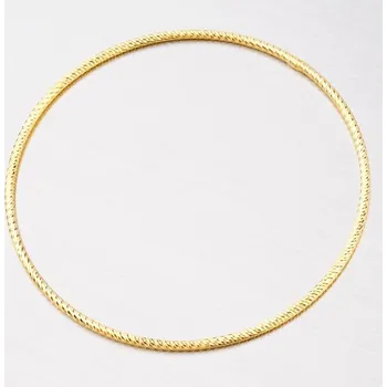 Náramek Dámský náramek stříbro 925 pozlacený pevný MBR2003DO délka 22 cm