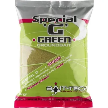 Návnadová surovina BAIT-TECH KRMÍTKOVÁ SMĚS SPECIAL G GREEN 1 KG