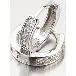 Dámské náušnice stříbro 925 zirkon kruhy se 13 mm UCST-122900