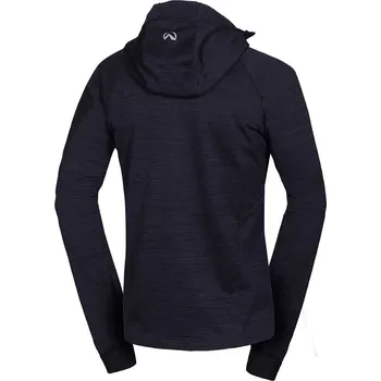 Pánská mikina Northfinder Pánská univerzální funkční mikina s kapucí DAMMASTOCK, tmavě šedá, S