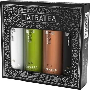 Likér Tatratea 22-52% 4 x 0,04 l
