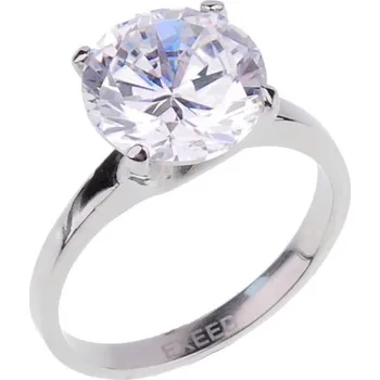 Oblečení a móda Dámský prsten ocel zirkon 232945 velikost 57