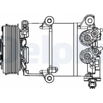 Klimatizace automobilu Kompresor, klimatizace DELPHI CS20553
