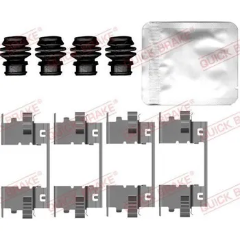 Přislušenství brzdového systému Sada příslušenství, obložení kotoučové brzdy Quick Brake 109-0148