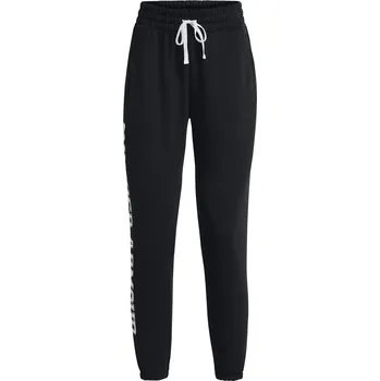 Dámské sportovní tepláky Under Armour RIVAL TERRY GRAPHIC JOGR W černé 1379437-001 - XS | UK 11 | US 12