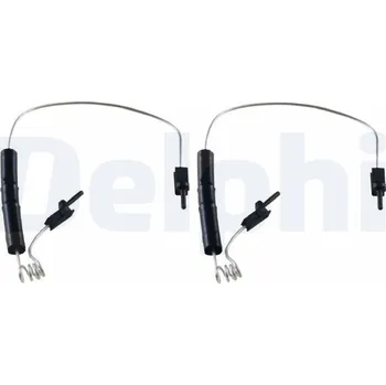 Brzdová destička Výstražný kontakt, opotřebení obložení DELPHI LZ0280