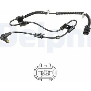 Přislušenství brzdového systému Snímač, počet otáček kol DELPHI SS20514