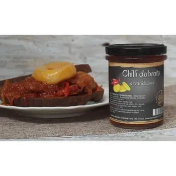 Omáčka Pepovy dobroty Topinková Chilli dobrota s tvarůžkama