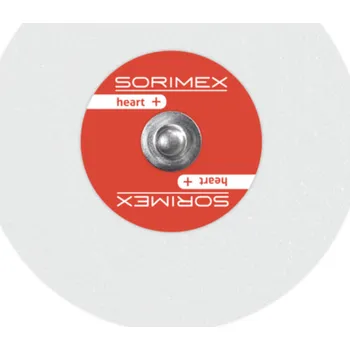 Měřič tělesných funkcí EKG elektroda EK-S 50 PSG, pěna, pevný gel, ø 50 mm, 50 kusů, Sorimex