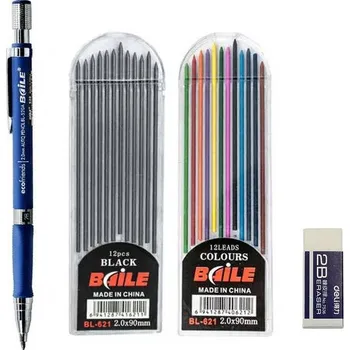 Grafitová tužka Profesionální tužka pro kancelář a školu - Modrá sada per