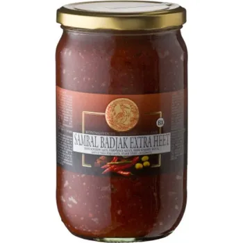 Omáčka Köningsvogel Sambal Badjak Extra Heet 750g