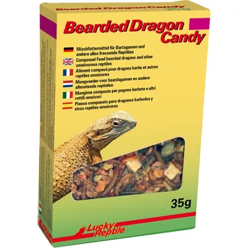 Krmivo pro terarijní zvíře Lucky Reptile Bearded Dragon Candy 35 g