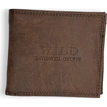 Wild world Pánská hnědá peněženka 01 Barva: Hnědá