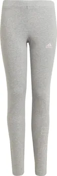 Dívčí oblečení dětské legíny ADIDAS - GREY HEATHER - 158 13 let (Adidas Ess Leg)