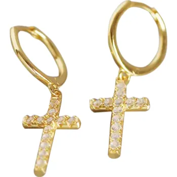 Náušnice Majya Stříbrné náušnice NICOLE pozlacené Ag/; ≤1,87 g 10382