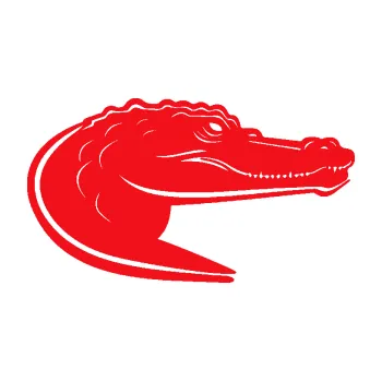 Samolepící dekorace SAMOLEPKA Krokodýl 004 pravá (10 - červená) NA AUTO, NÁLEPKA, FÓLIE, POLEP, TUNING, VLASTNÍ TEXT, TISK, AUTOSAMOLEPKY.cz, POLEPY, OBRÁZEK, LOGO, SAMOLEPKY