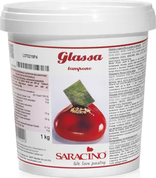 Poleva Saracino Glazura malinová 1 kg