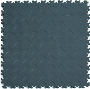 Umělý povrch PVC dlažba Mosolut Machine Industrial ECO, 7 mm, diamant, modrá