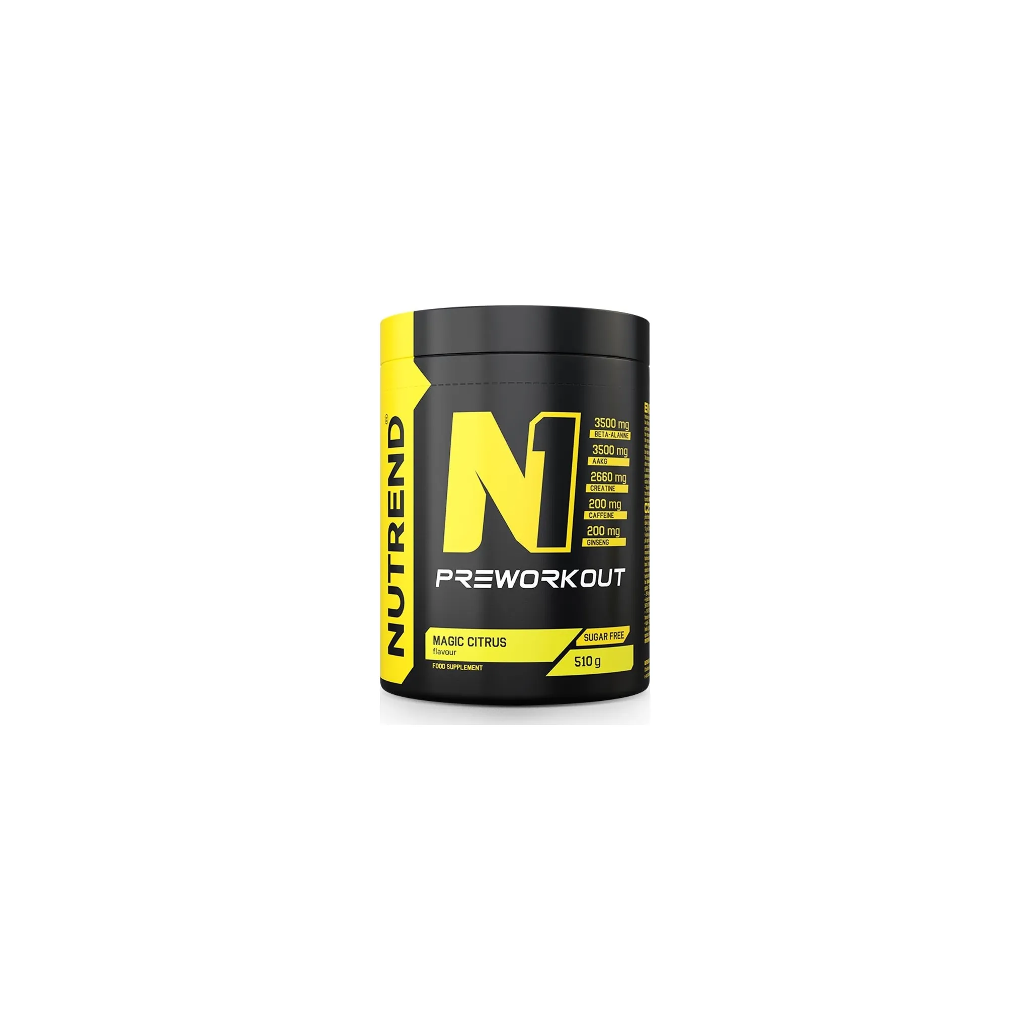 Fotografie 1 - Anabolizér Nutrend N1 Pre-Workout 510 g magic citrus