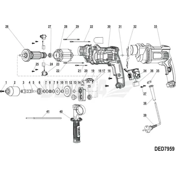 Sklíčidlo Sklíčidlo vrtačky DEDRA XDED7959.02