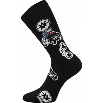 Pánské ponožky Ponožky Lonka Depate motiv policie 1 pár Velikost: 39-42 (26-28)