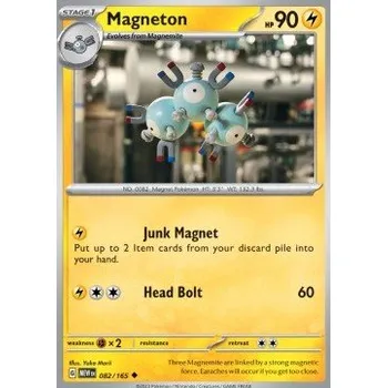 Volný čas Pokémon MEW 082/165 Magneton - 151 Stav: Near Mint, Verze: NORMAL