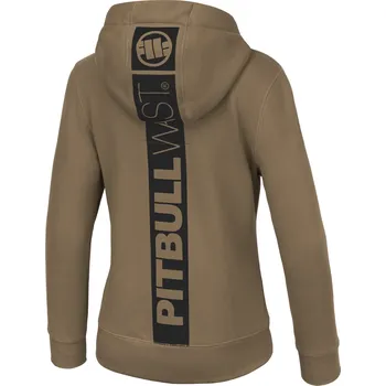 Dámská móda PitBull West Coast - dámská KPZ mikina HILLTOP hnědá L