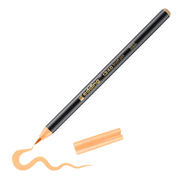 Štětcový fix EDDING 1340 na papír, světle oranžový