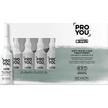 Vlasová regenerace REVLON PROFESSIONAL Pro You The Winner Anti Hair Loss Treatment 12 × 6 ml