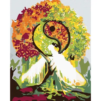 Hračka Diamondi Diamantové malování - JIN JANG Rozměr: 40x50 cm, Rámování: bez rámu a bez vypnutí plátna