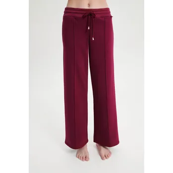 Dámské kalhoty Vamp - Široké dámské kalhoty 19378 - Vamp red rhodon XXL