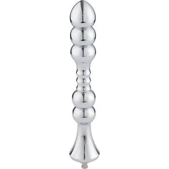 Dildo Hismith HSA98, kovové dildo s KlicLok konektorem 20,5 x 1,9–3,2 cm
