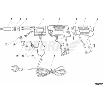 Matice Matice ostří DEDRA XDED7535.02