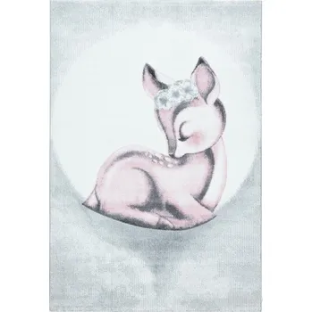 Koberec Hans Home Dětský kusový koberec Bambi 850 pink - 80x150